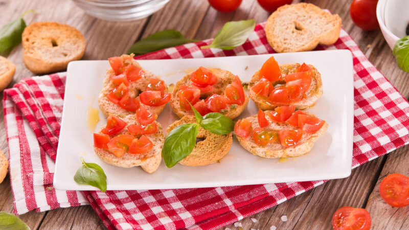 Cherry Tomato Bruschetta | Healthy “Brain Food” | Recipe