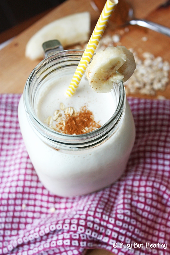 Banana Bread Protein Milkshake | Busy But Healthy