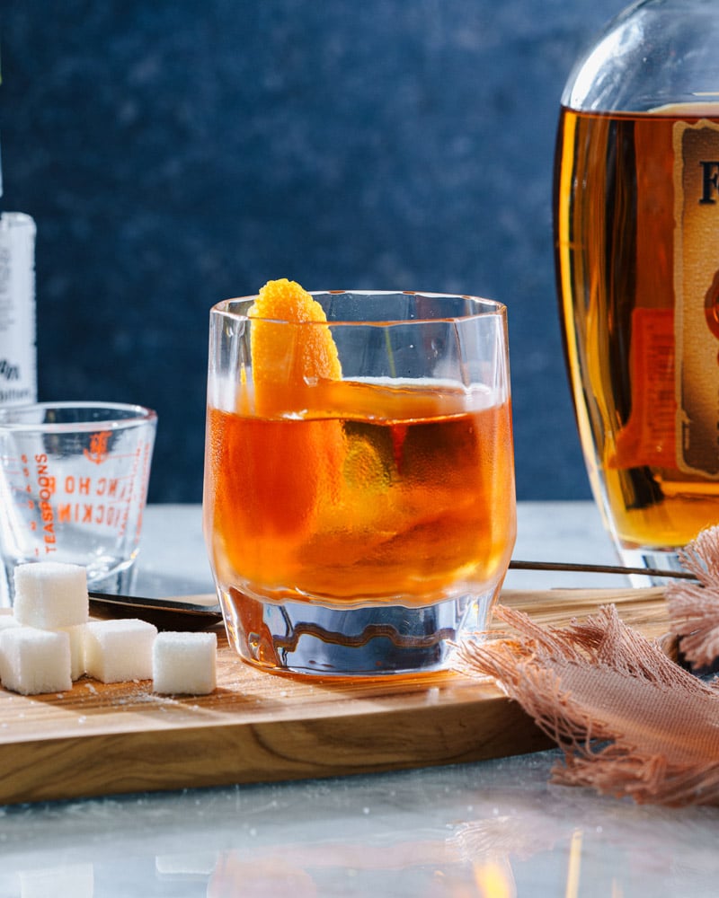Bourbon Old Fashioned – A Couple Cooks