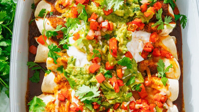 Chicken Enchiladas – A Couple Cooks