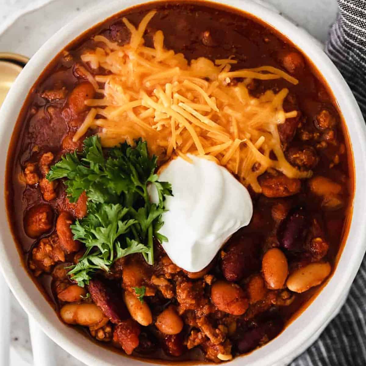 Instant Pot Chili (ready in 40 minutes!)