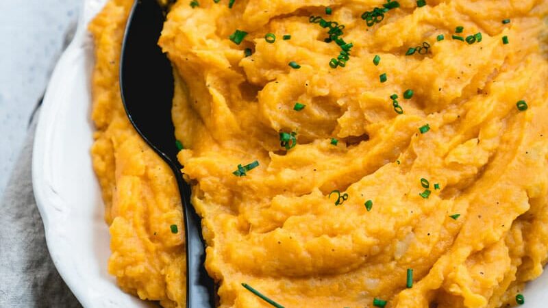 Mashed Sweet Potatoes – A Couple Cooks