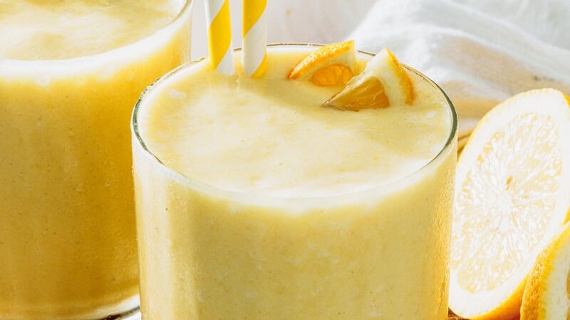 Lemon Smoothie – A Couple Cooks