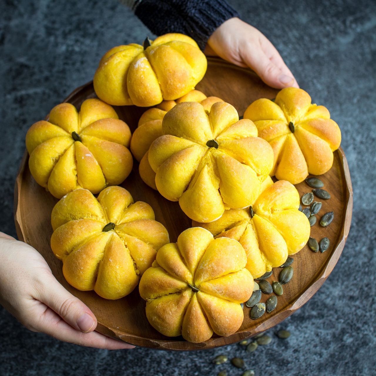 Easy Pumpkin Bread Rolls – Healthy Green Kitchen