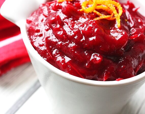 Sugar-Free Cranberry Sauce | Busy But Healthy