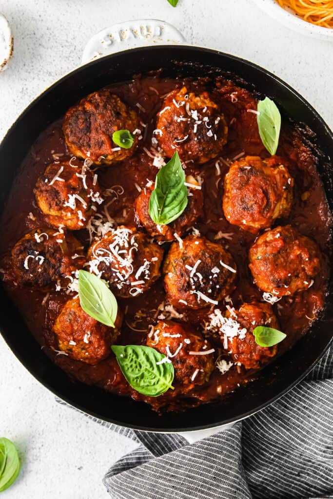 Ground Turkey Meatballs (Pan-Fried) – Fit Foodie Finds