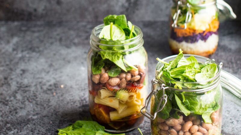 3 Quick Salad Jars for Nutritious Make Ahead Lunches