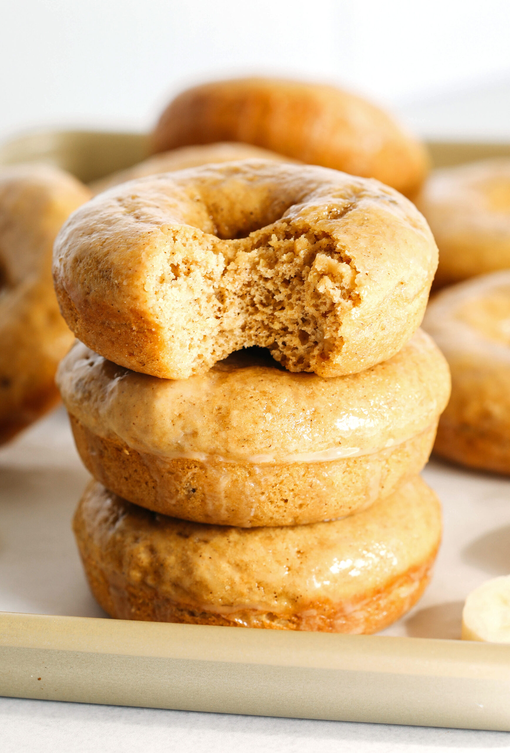 Baked Banana Bread Donuts – Eat Yourself Skinny