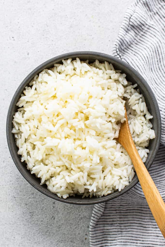 Instant Pot White Rice – Fit Foodie Finds