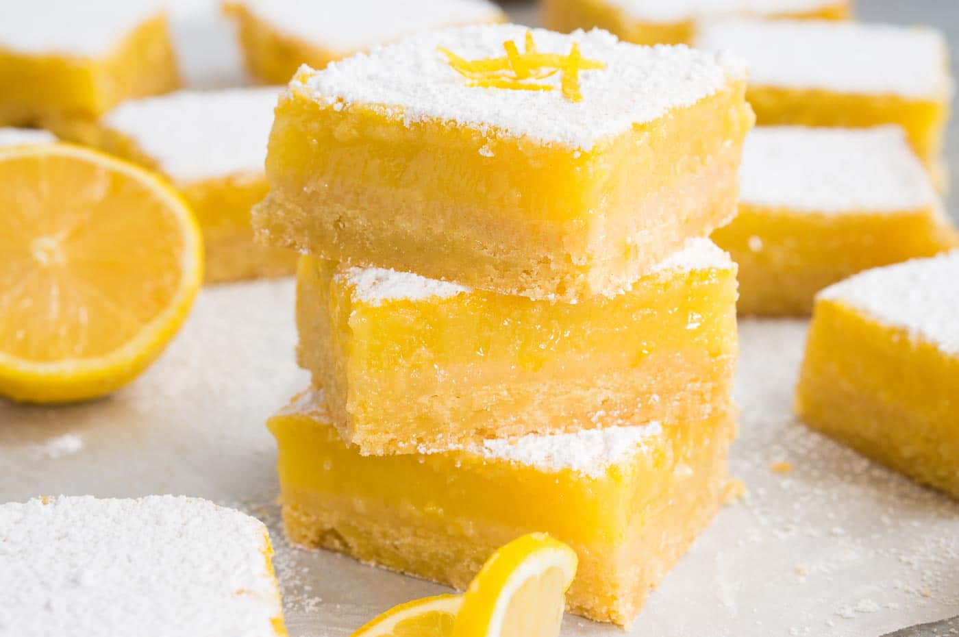 Lemon Bars Recipe (Easy & Luscious)
