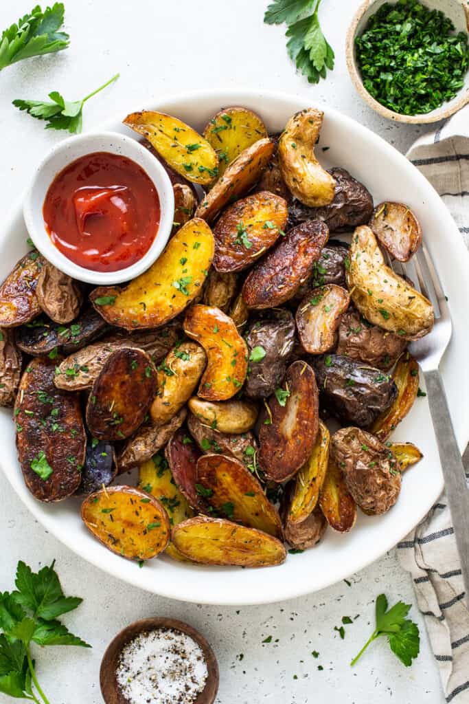 Roasted Fingerling Potatoes – Fit Foodie Finds