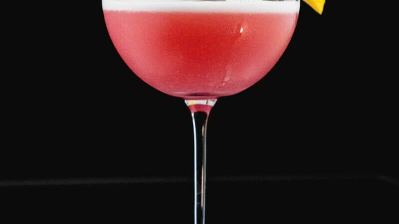 Clover Club Cocktail – A Couple Cooks
