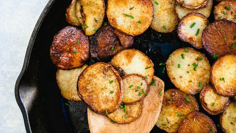 Perfect Pan Fried Potatoes – A Couple Cooks