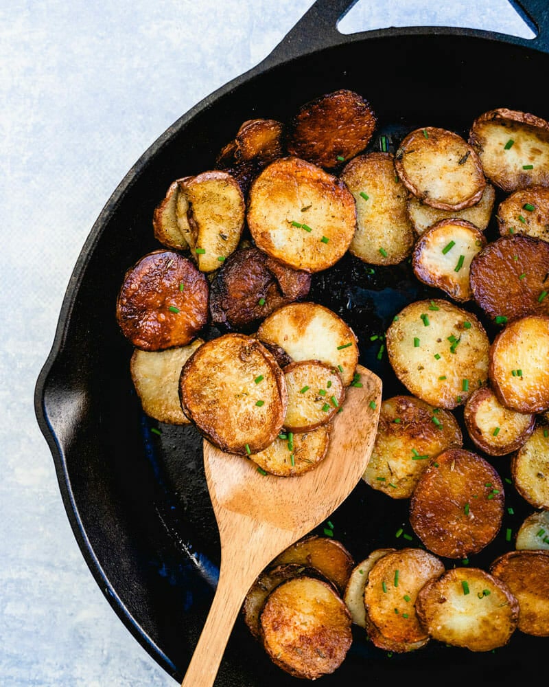 Perfect Pan Fried Potatoes – A Couple Cooks