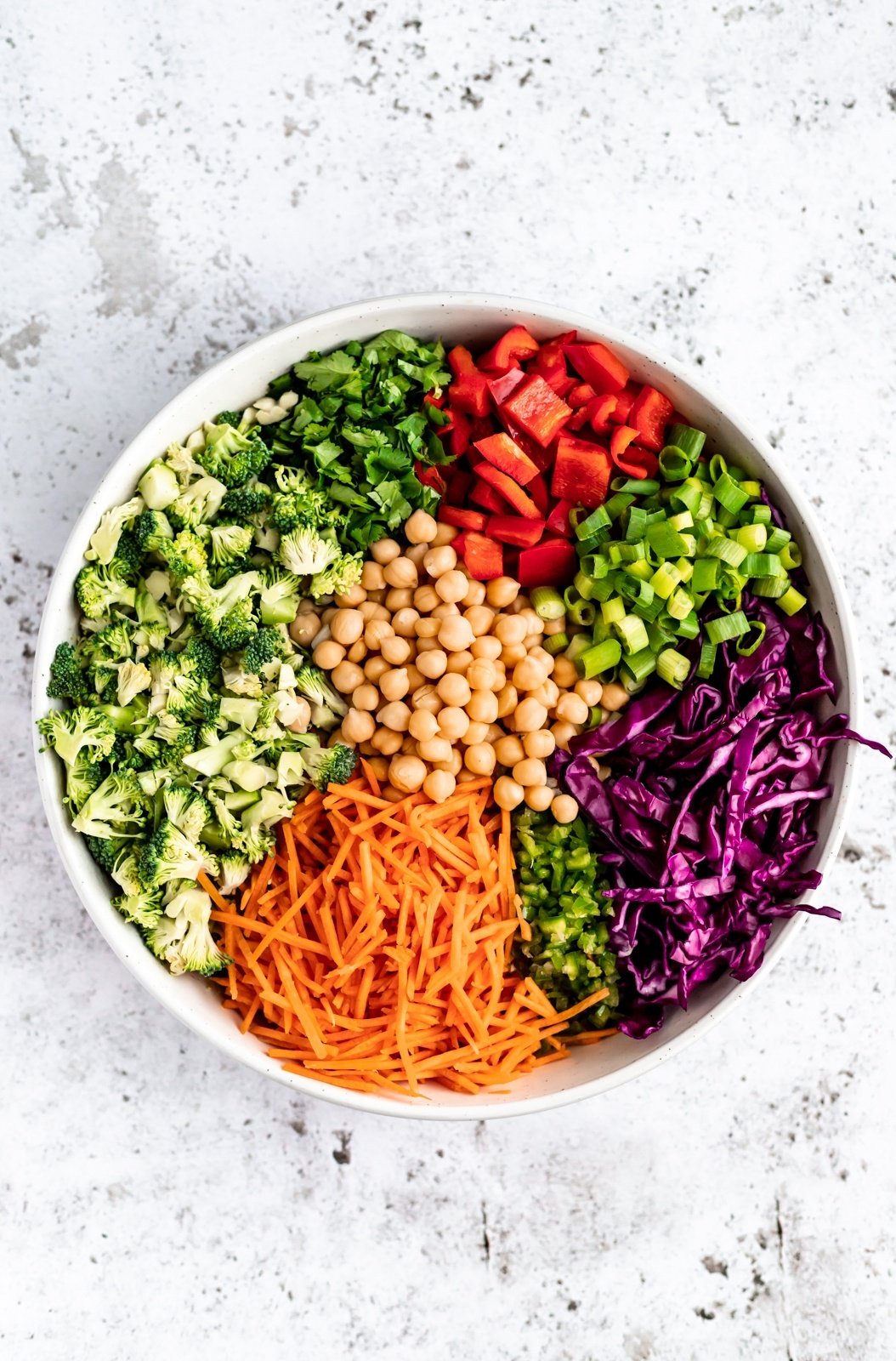 Chopped Thai-Inspired Broccoli Salad (vegan & gf)