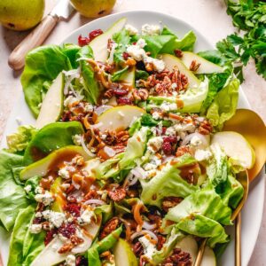 Pear Gorgonzola Salad – A Couple Cooks