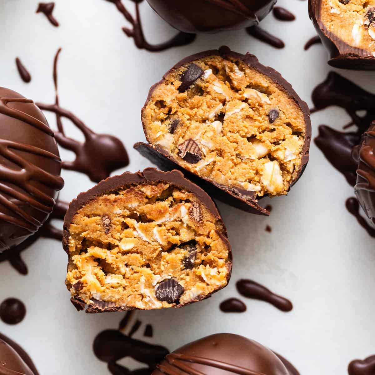 Protein Cookie Dough Truffles – Fit Foodie Finds