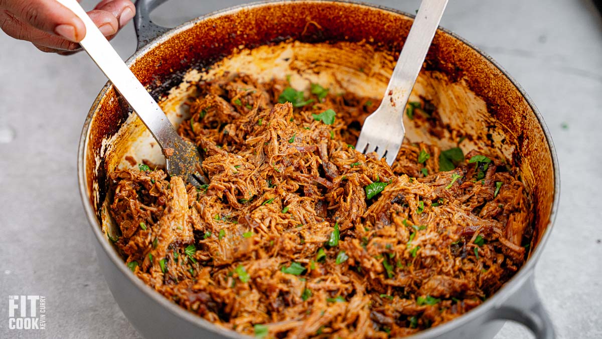 Slow Cooked Pulled Lamb Meal Prep