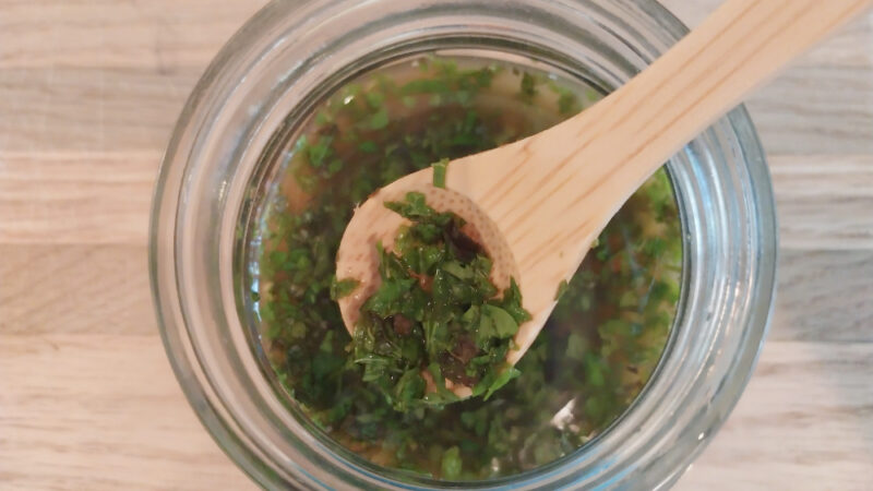 Traditional Mint Sauce | Healthy Home Economist