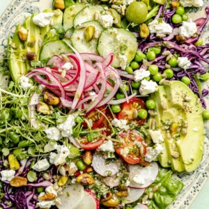 Everything Spring Green Salad | Ambitious Kitchen